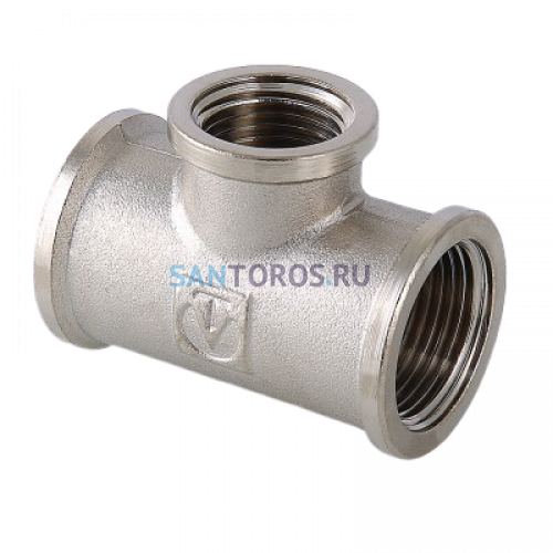 Тройник переходной с внутренней резьбой 1 1/4х1/2х1 1/4 Valtec VTr.750.N.0704