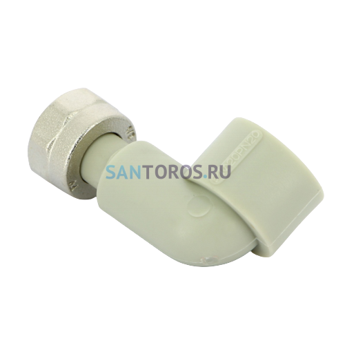Угольник PPR с накидной гайкой 20x1/2 FV-Plast AA227020012