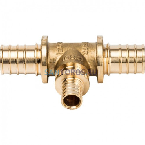 Тройник переходной 25x16x25 для труб из сшитого полиэтилена Stout SFA-0014-251625
