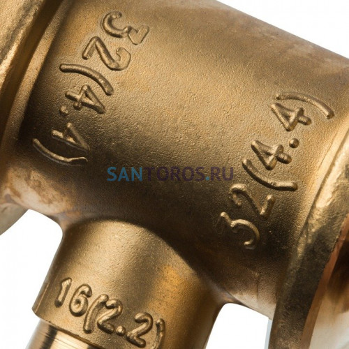 Тройник переходной 32x16x32 для труб из сшитого полиэтилена Stout SFA-0014-321632