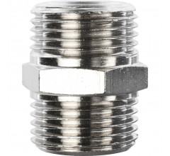 Ниппель HH 3/8" никелированный Stout