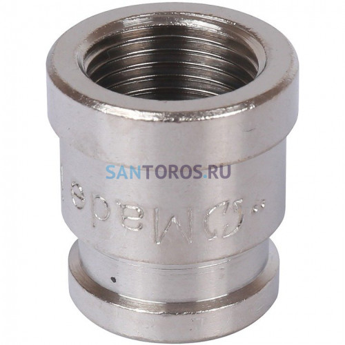 Муфта ВВ переxодная 3/8x1/4, никелированная Stout SFT-0006-003814