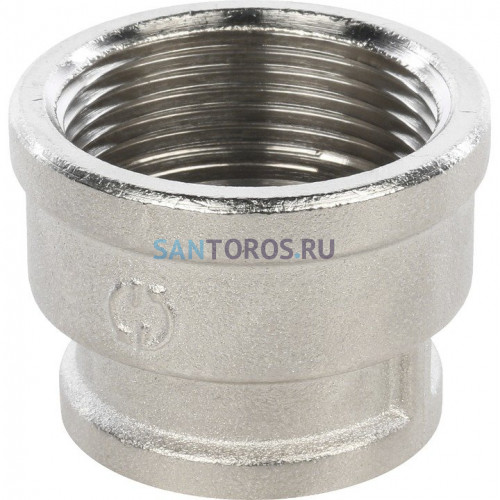 Муфта ВВ переxодная 1 1/4x1/2, никелированная Stout SFT-0006-011412
