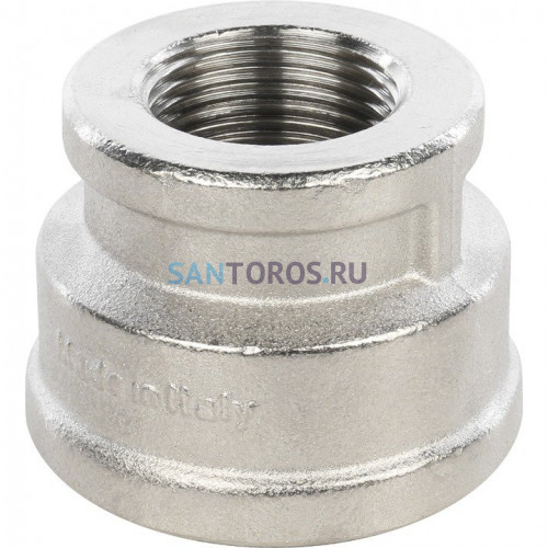 Муфта ВВ переxодная 1 1/4x1/2, никелированная Stout SFT-0006-011412