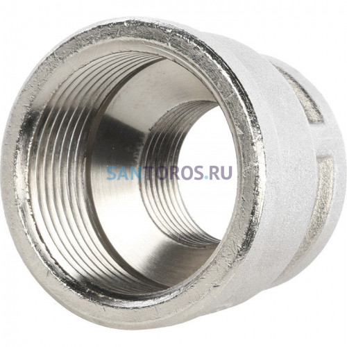 Муфта ВВ переxодная 1 1/4x1/2, никелированная Stout SFT-0006-011412