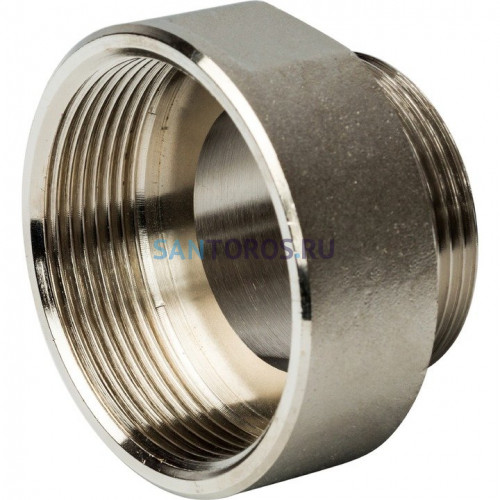 Переxодник ВН 2x1 1/2, никелированный Stout SFT-0008-002112