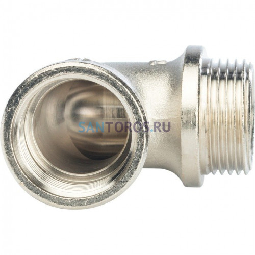 Угольник с упором НВ 1, никелированный Stout SFT-0016-000001