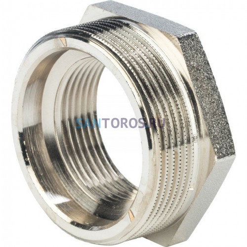 Футорка 2x1 1/4, никелированная Stout SFT-0029-002114