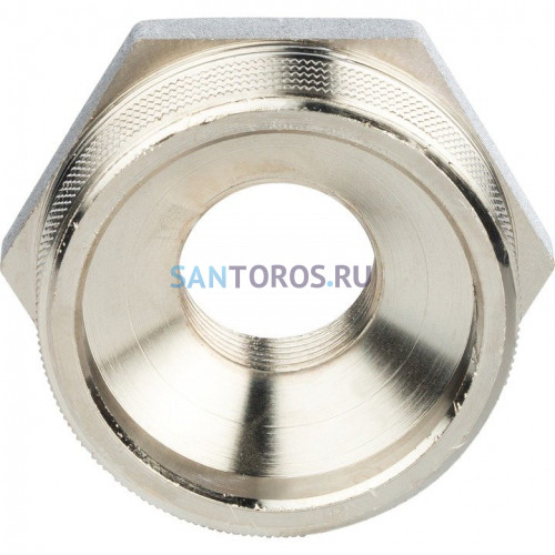 Футорка 1 1/2x3/4, никелированная Stout SFT-0029-011234