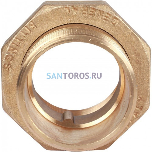 Разъемное соединение американка ВН 2, уплотнение под гайкой o-ring кольцо Stout SFT-0040-000002