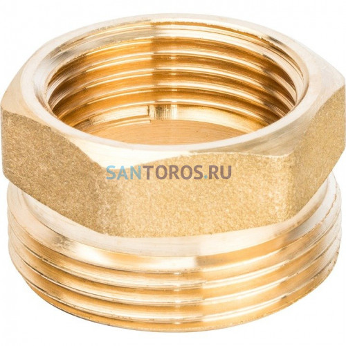 Разъемное соединение 1 американка ВН, уплотнение под гайкой по плоскости Stout SFT-0044-000001