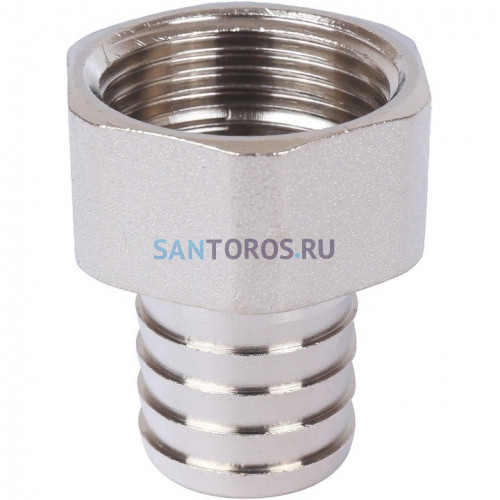 Штуцер ВР 1x25, никелированный Stout SFT-0066-000125