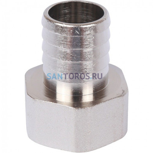 Штуцер ВР 1x25, никелированный Stout SFT-0066-000125