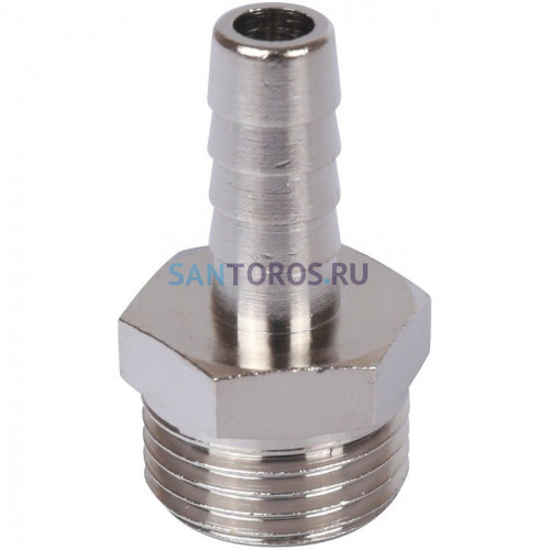 Штуцер НР 1/2x10, никелированный Stout SFT-0067-001210