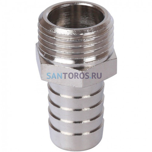 Штуцер НР 1/2x16, никелированный Stout SFT-0067-001216