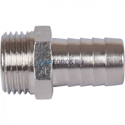 Штуцер НР 1/2x16, никелированный Stout SFT-0067-001216