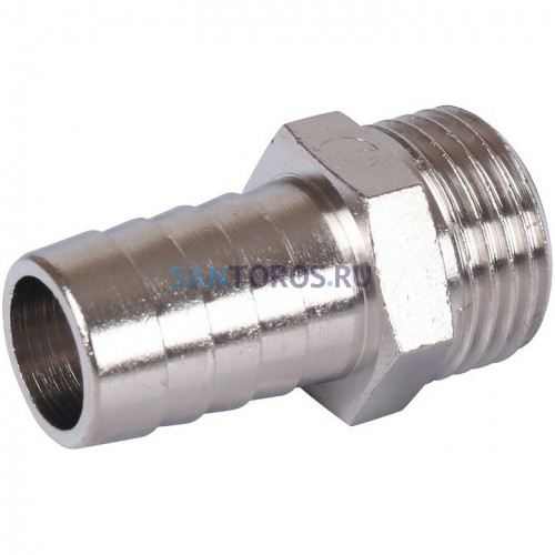 Штуцер НР 1/2x16, никелированный Stout SFT-0067-001216