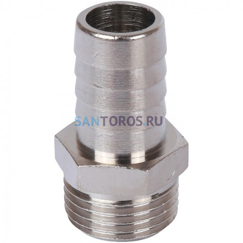 Штуцер НР 1/2x16, никелированный Stout SFT-0067-001216