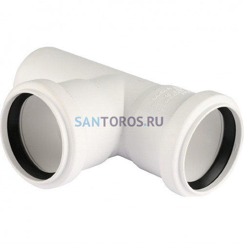 Тройник канализационный Raupiano Plus 50/50х87° Rehau (11212541001) 11212541001
