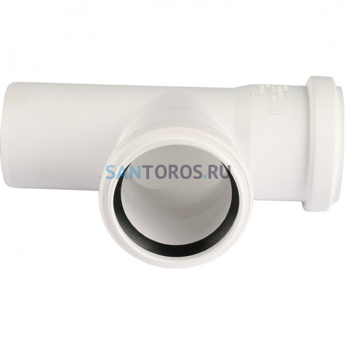 Тройник канализационный Raupiano Plus 50/50х87° Rehau (11212541001) 11212541001