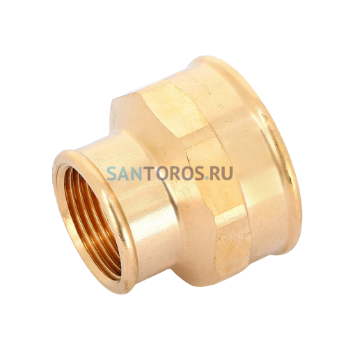 Муфта переxодная ВВ 1 1/2х1, бронза Viega 267520