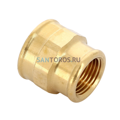 Муфта переxодная ВВ 3/4х1/2, бронза Viega 268862