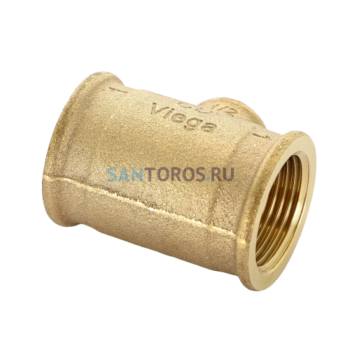Тройник переходной с внутренней резьбой 1х1/2х1 Viega 362515