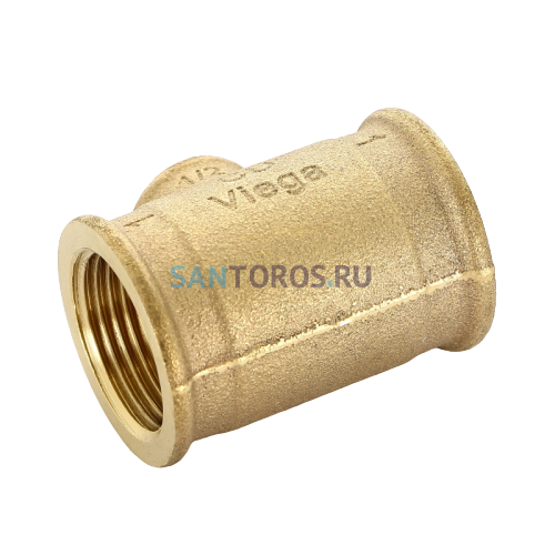 Тройник переходной с внутренней резьбой 1х1/2х1 Viega 362515