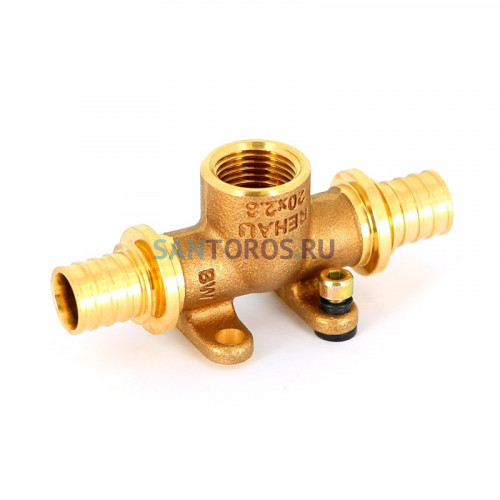 Тройник настенный с внутренней резьбой 20-Rp1/2-20 RX+ Rehau (14562941001) 14562941001