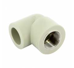 Угольник PPR с внутренней резьбой 32x1" FV-Plast