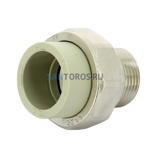 Разъёмное соединение PPR с наружной резьбой 32x1 FV-Plast AA237032001