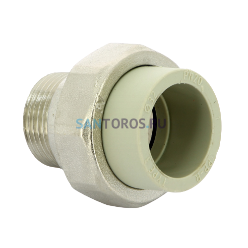 Разъёмное соединение PPR с наружной резьбой 32x1 FV-Plast AA237032001