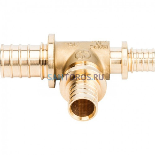Тройник переходной 25x20x16 для труб из сшитого полиэтилена Stout SFA-0014-252016