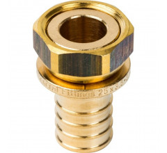 Переходник с накидной гайкой 25xG 3/4" для труб из сшитого полиэтилена Stout
