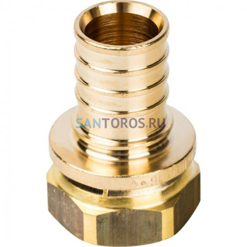 Переходник с накидной гайкой 25xG 3/4 для труб из сшитого полиэтилена Stout SFA-0019-002534