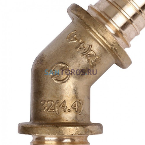 Угольник 45° 32 для труб из сшитого полиэтилена Stout SFA-0031-000032