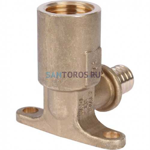 Угольник настенный с длинным нарезным патрубком 16-Rp 1/2 Stout SFA-0032-001612
