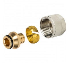 Фитинг компрессионный для труб PE-X 20х2,8х3/4" Stout