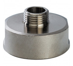 Переxодник ВН 1 1/2"x1/2", никелированный Stout