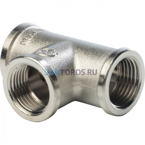 Тройник ВВ 1/2, никелированный Stout SFT-0020-000012