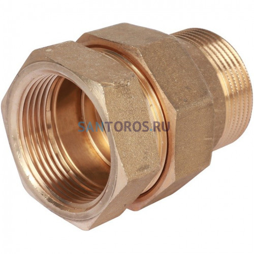 Разъемное соединение американка ВН 1 1/4, уплотнение под гайкой o-ring кольцо Stout SFT-0040-000114