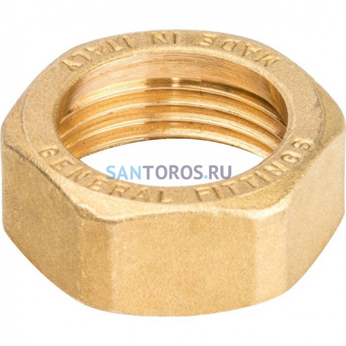Разъемное соединение 3/4 американка ВН, уплотнение под гайкой по плоскости Stout SFT-0044-000034
