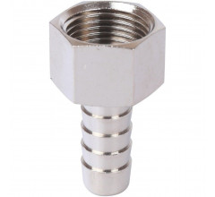 Штуцер ВР 3/8"x14 никелированный Stout