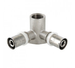 Водорозетка пресс проходная 20х1/2" ВР Valtec