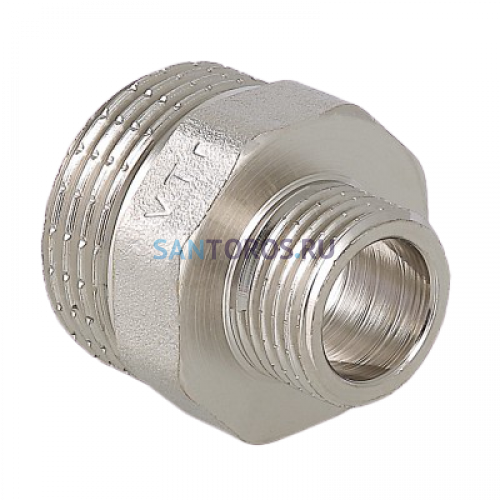 Ниппель переходной с наружной резьбой 2х1 1/2 Valtec VTr.580.N.0908