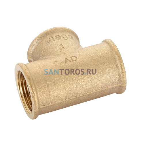 Тройник ВР 1, бронза Viega 264260