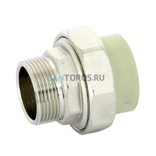 Разъёмное соединение PPR с наружной резьбой 40x1 1/4 FV-Plast AA237040054