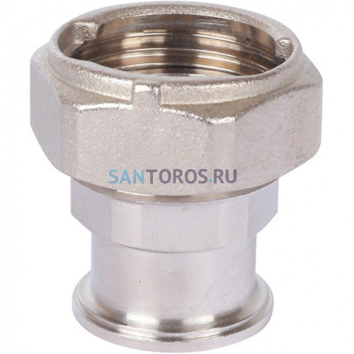 Разъемное соединение с плоским уплотнением 1, никелированное Stout SDG-0019-010025