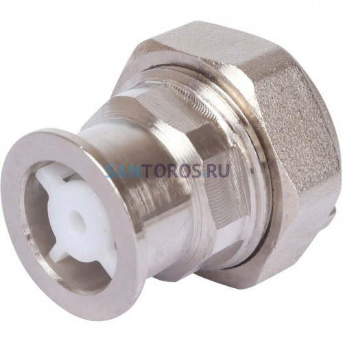 Разъемное соединение с плоским уплотнением 1, никелированное Stout SDG-0019-010025