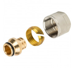 Фитинг компрессионный для труб PE-X 20х2,0х3/4" Stout